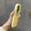 Luxury Plating Camera Cute Oval Soft Silicone Case For iPhone