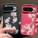 Shockproof Flowers Pattern Case For Google Pixel