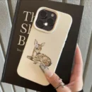 Vintage Brown Deer Design Phone Case For iPhone