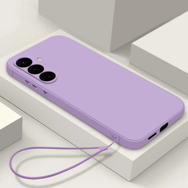 Silicone Lanyard Phone Case For Samsung Galaxy