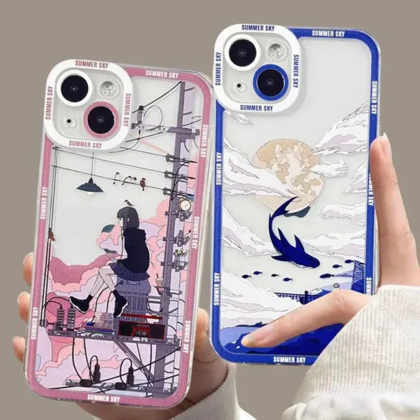 Summer Sky Cute Aesthetic Phone Case Iphone - Image 2