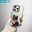 Gourde Aesthetic Cute Casing Couple Cartoon Cat Case Iphone