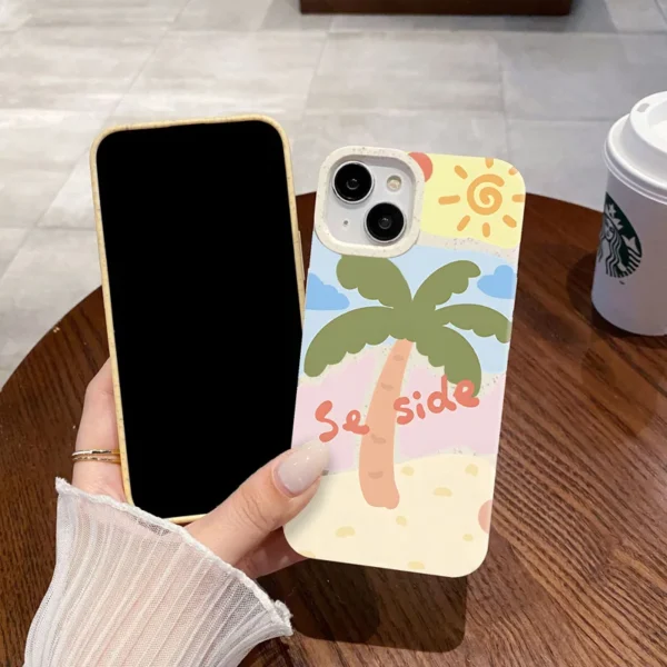Gourde Aesthetic Cute Casing Dog Tree Flower Case for Iphone - Image 5