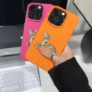 Vintage Brown Deer Design Phone Case For iPhone