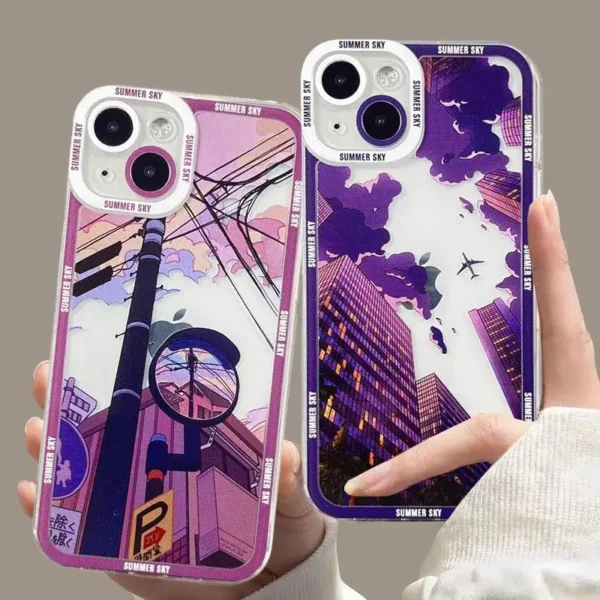 Summer Sky Cute Aesthetic Phone Case Iphone