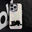 Gourde Cute Aesthetic Cartoon Cat Case iPhone
