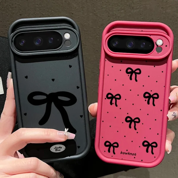 INS Bowknot Pattern Case For Google Pixel - Image 2