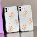 Cute Graffiti Florals Case For iPhone