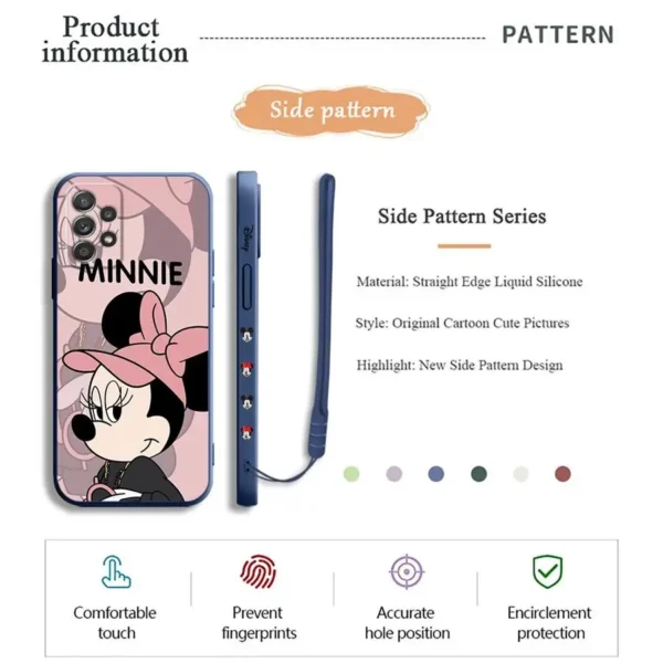 Disney Mickey Minnie Phone Case for Samsung Galaxy - Image 2