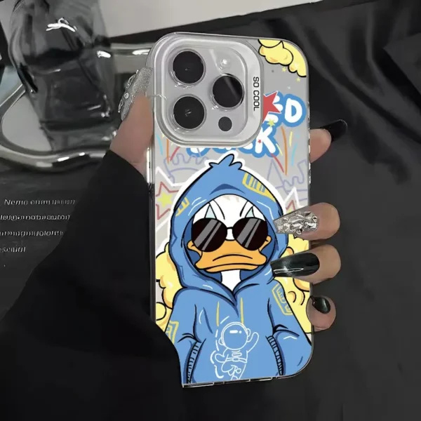 Cool Disney Donald Duck Partoon Phone Case For iPhone - Image 2