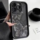 INS Retro Butterfly Silicone Phone Case For iPhone