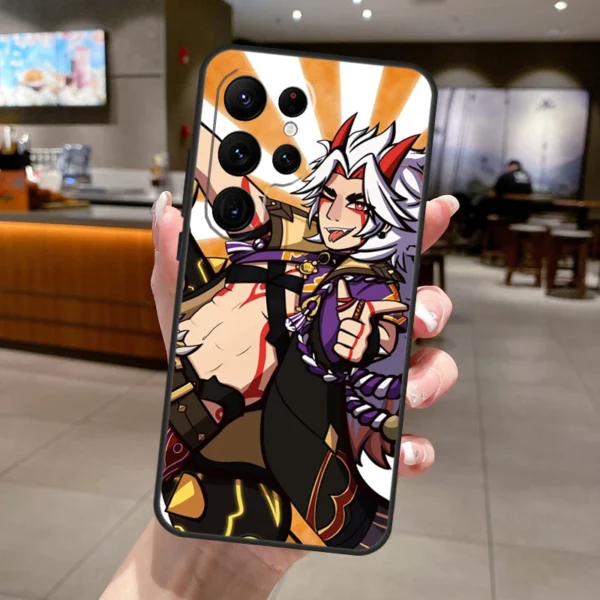 Genshin Impact Arataki Itto Phone Case For Samsung Galaxy - Image 4