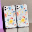 Cute Graffiti Florals Case For iPhone