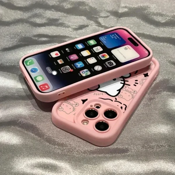 Sanrio Ins Hello Kitty Phone Case For Iphone - Image 6