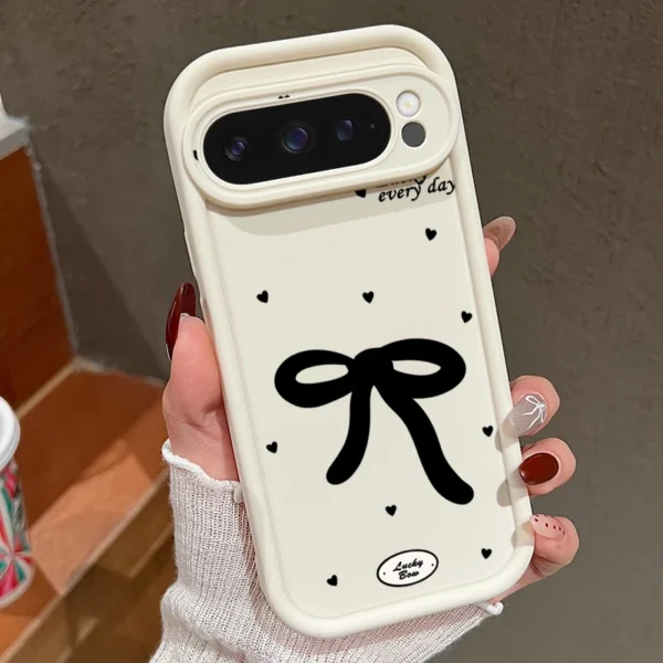 INS Bowknot Pattern Case For Google Pixel