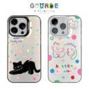 Gourde Cute Aesthetic Cartoon Cat Case iPhone