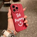 Gourde Cute Aesthetic Casing Smile Bow Pattern Case Iphone