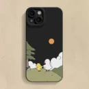 Cartoon Chicken Duck Phone Case For iPhone