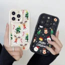 Gourde Aesthetic Merry Christmas Soft Silicone Case iPhone