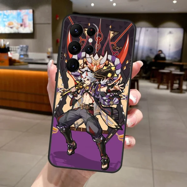 Genshin Impact Arataki Itto Phone Case For Samsung Galaxy - Image 2