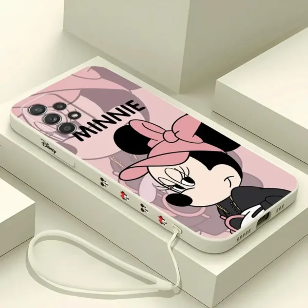 Disney Mickey Minnie Phone Case for Samsung Galaxy - Image 4