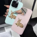 Vintage Brown Deer Design Phone Case For iPhone