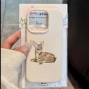 Vintage Brown Deer Design Phone Case For iPhone