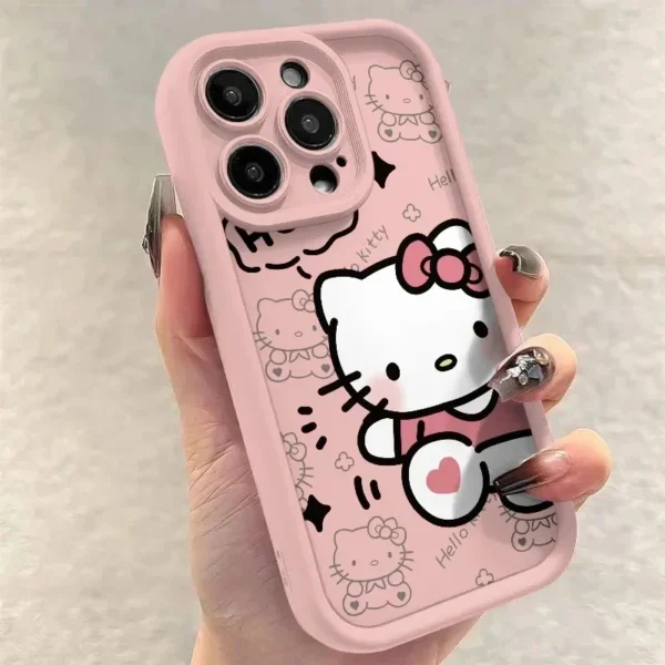 Sanrio Ins Hello Kitty Phone Case For Iphone