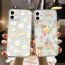 Cute Graffiti Florals Case For iPhone