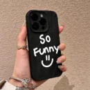 Gourde Cute Aesthetic Casing Smile Bow Pattern Case Iphone