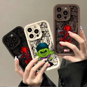 Marvel Deadpool Hulk Soft Case for Samsung Galaxy