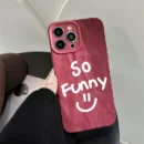 Gourde Cute Aesthetic Casing Smile Bow Pattern Case Iphone