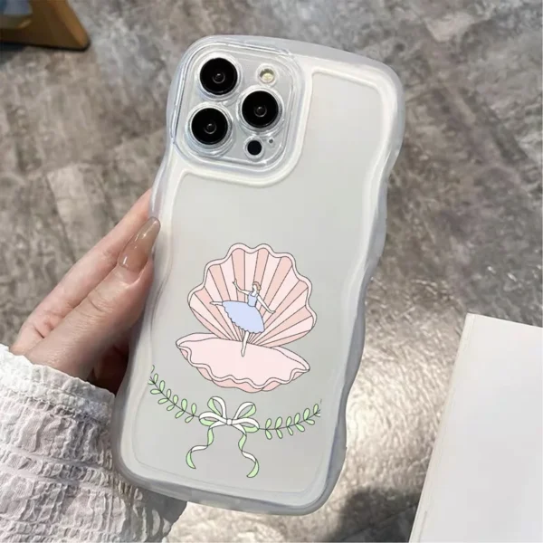 Gourde Cute Aesthetic Shell Girl Rabbit Case Iphone - Image 4